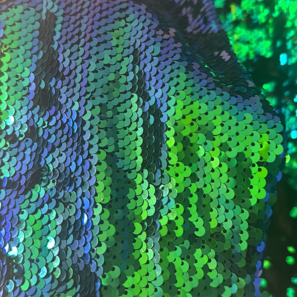 Sequined Zip Up Jacket - image 2